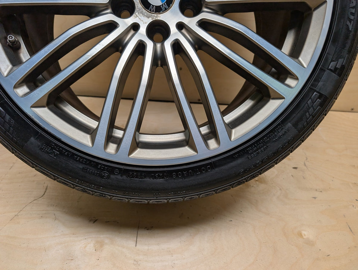 OEM BMW BMW G30 530 540 M550 Rear Wheel Rim Style 664M Silver R19x9" ET44