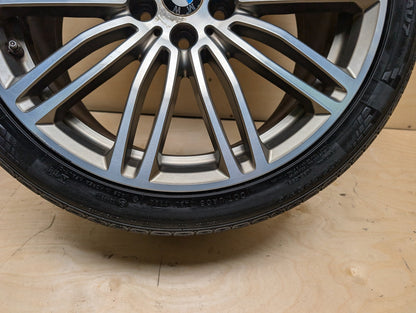 OEM BMW BMW G30 530 540 M550 Rear Wheel Rim Style 664M Silver R19x9" ET44