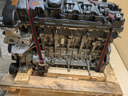 Video! 07-09 OEM BMW E88 E92 E93 E90 Long Block 8 Bolt N54 RWD ENGINE MOTOR 163k