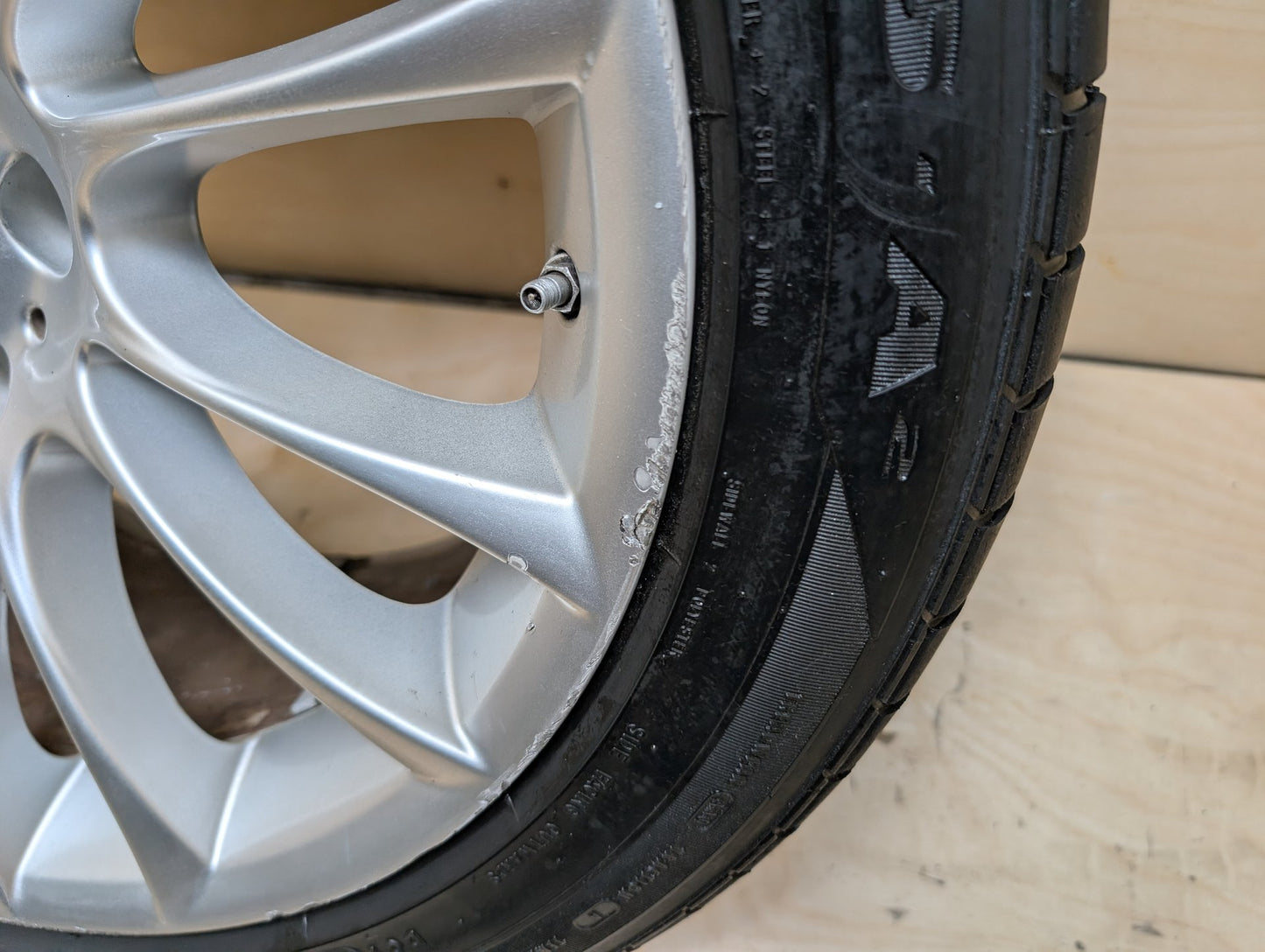 OEM BMW F01 F02 F07 740 750 760 FRONT Rim Wheel 19x8.5 ET25 M V-Spoke Style 302