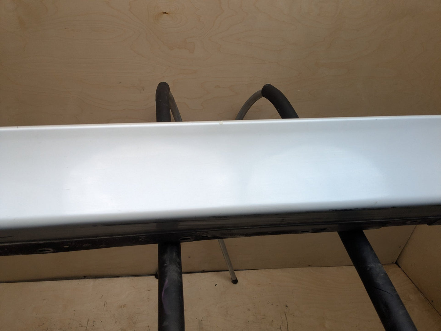 BMW OEM F30 328 335 320 Left Driver Side Skirt Rocker Panel White A96
