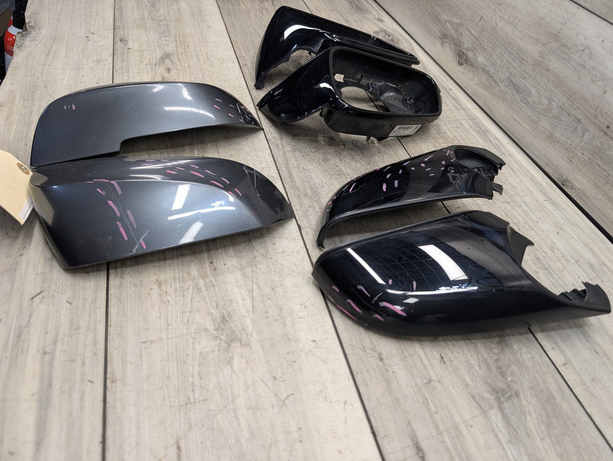 2014-2019 BMW 340 F34 Front Left Right Side Mirror Cap Covers SET 7459387 OEM