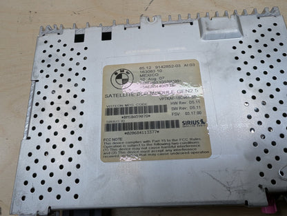 07-13 OEM BMW E70 E82 E90 E92 E93 Sirius Satellite Radio Receiver Module 9142852