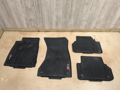 2018-2023 Audi S4 B9 Front Rear Left Right All Weather Mat Carpet Floor Mats SET 8W1061221A