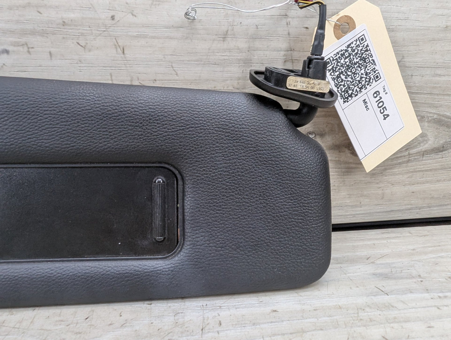 2007-2013 BMW 328i E93 Front Right Passenger Sun Visor 7139450