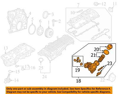 16-21 OEM F22 F23 F30 F32 F33 F36 G30 M240 330 430 540 B58 Oil Filter Housing