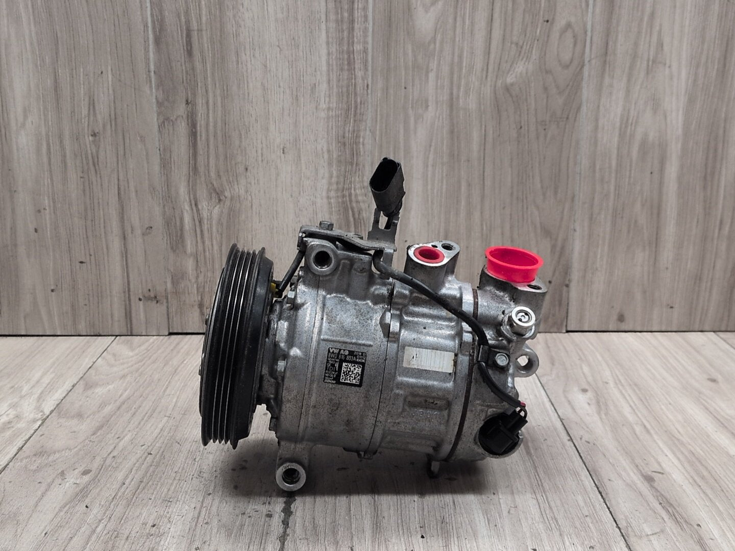 2018-2023 Audi B9 S4 CWG Engine Motor A/C AC Compressor Clutch Pump Pulley 8W0816803A