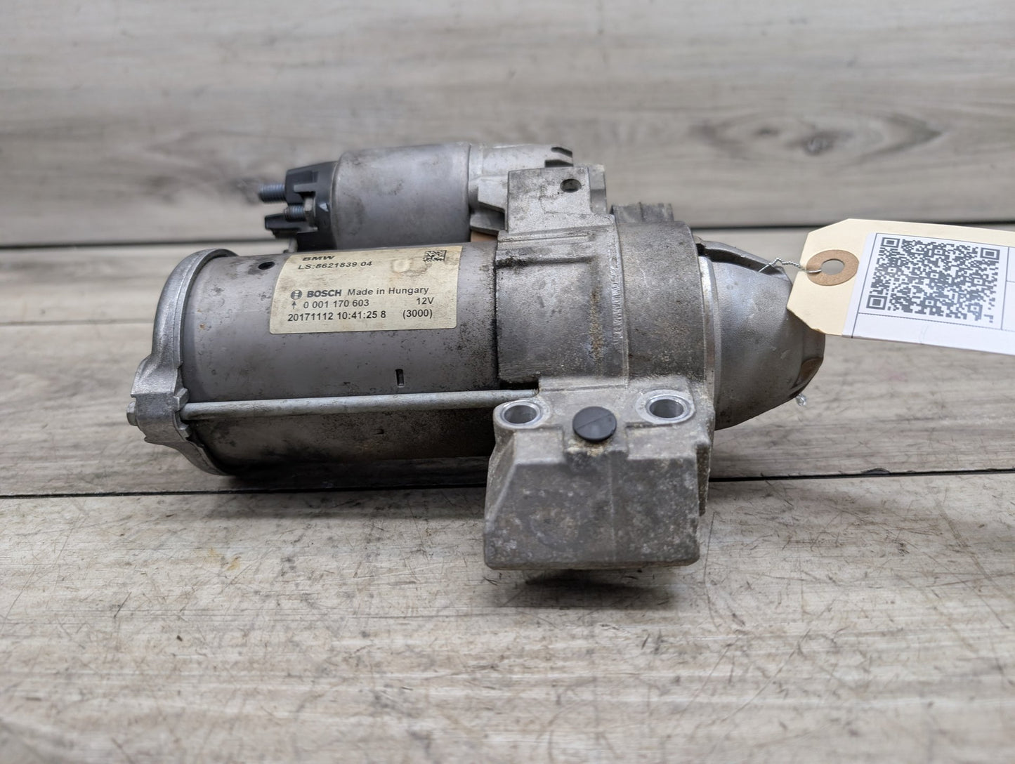 16-21 OEM BMW F22 F30 F32 F33 F36 G01 G30 330 430 530 Engine B46 Starter Motor