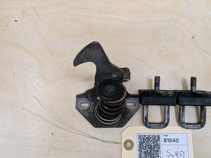 2007-2013 BMW 328i E93 Hood Bonnet Safety Lock Latches SET 7073916 OEM
