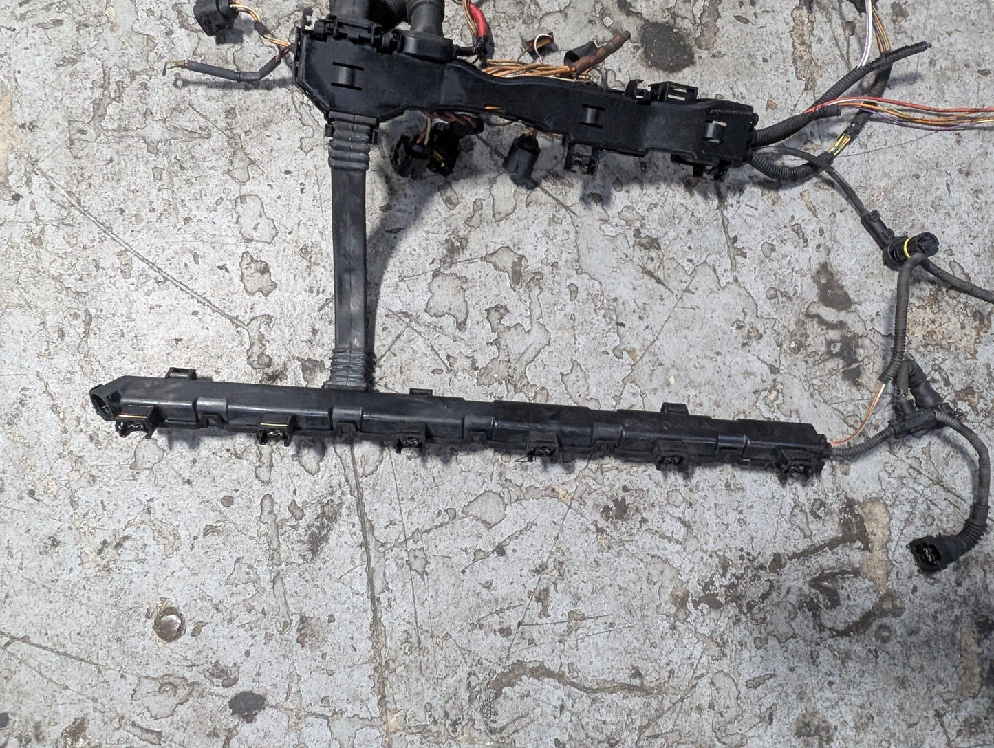 2007-2013 BMW E93 328i N52B30M1 Engine Motor Transmission Wiring Wire Harness SET 7555003