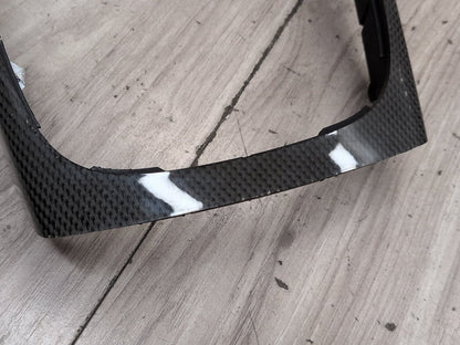OEM Audi S4 Dashboard Center Console Shift Panel Interior Trim CARBON FIBER SET