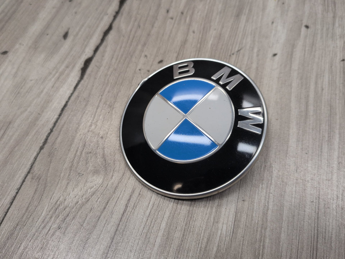 OEM BMW E82 E92 F02 F10 F22 F30 F44 F82 Rear Trunk Lid Round Emblem Logo 82MM