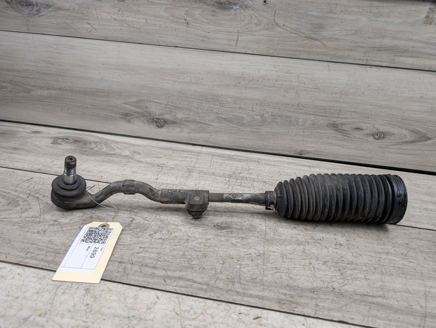 2014-2018 BMW X5 F15 Left Driver Tie Rod w/ Boot 6858735 OEM