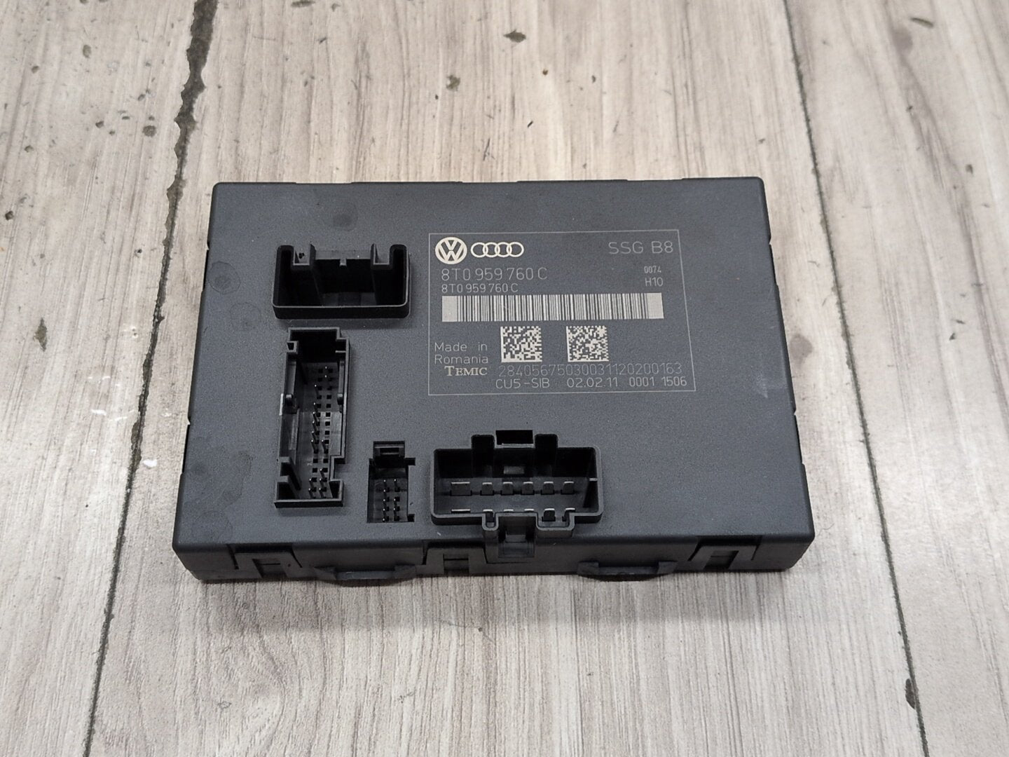 2008-2017 Audi A5 S5 8T Front Left or Right Seat Memory Control Module 8T0959760C