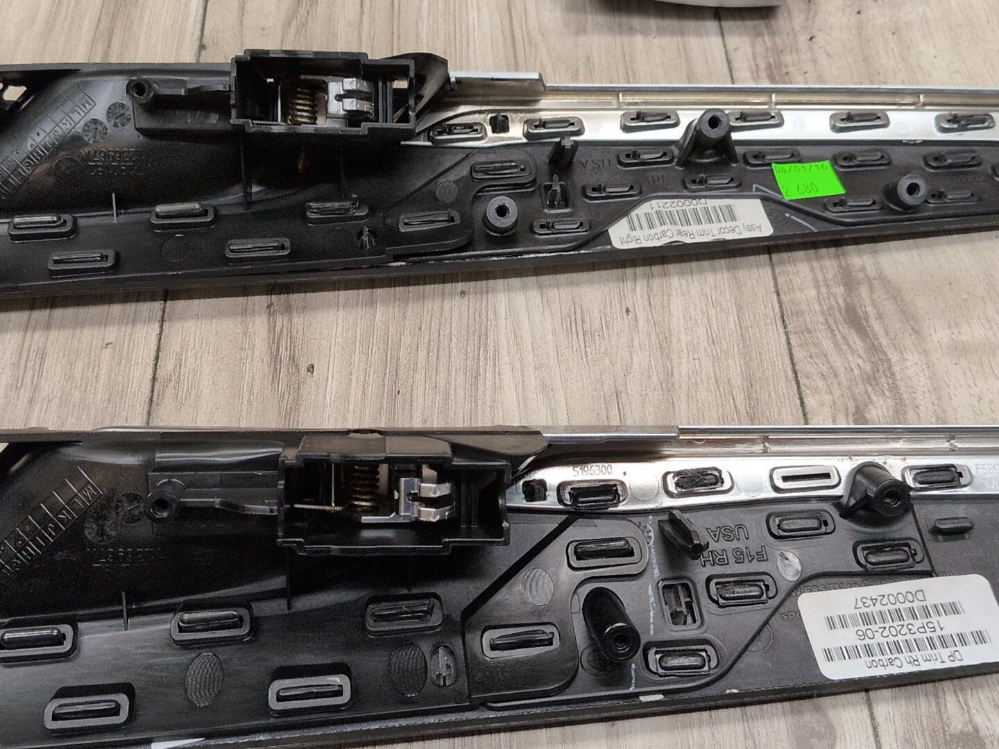 2015 - 2019 BMW X6 F86 Front Rear Left Right Dash Interior Trims SET 5187810 S63B44T2
