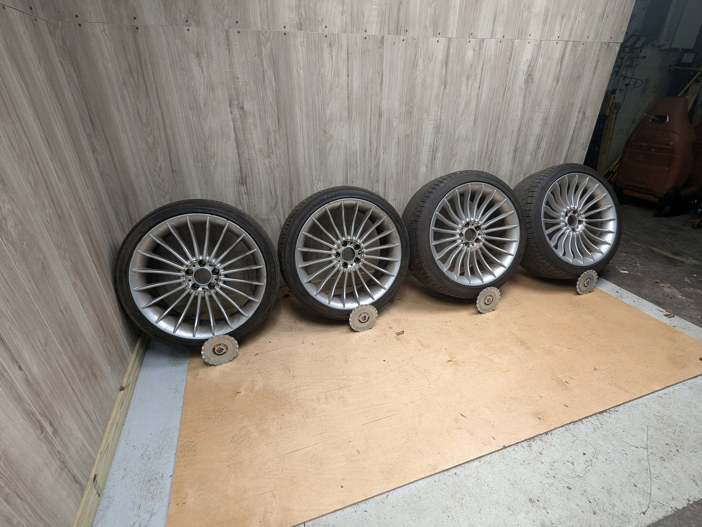 *OEM BBS BMW F01 F02 ALPINA B7 Classic Wheels Rims 21x8.5" ET25 21x10" ET41 SET
