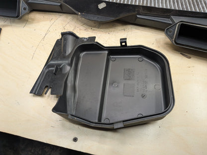 06-13 OEM BMW E90 E92 E93 328 335 Cabin Air Filter Cowl Housing Lower Upper SET