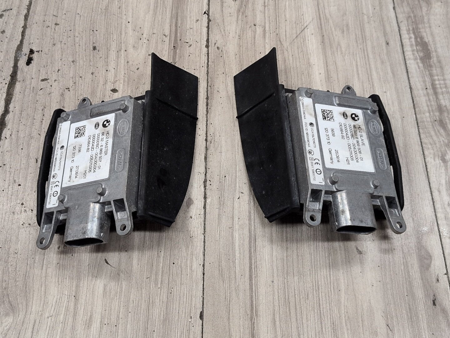 2012-2018 BMW M6 F06 Rear Left Right Blind Spot Lane Sensor Radar Module SET 6869507