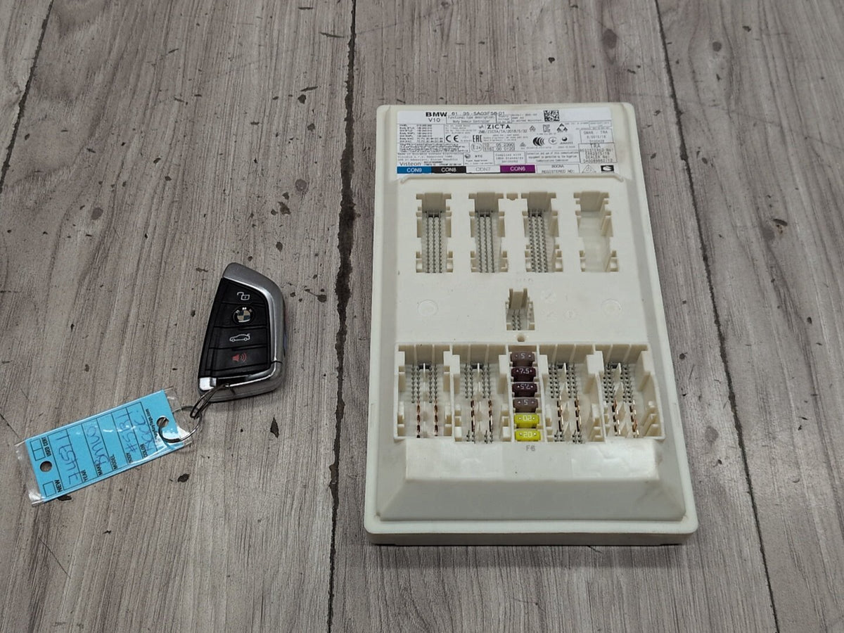 2019-2026 BMW M340i G20 Bdc Body Domain Fem Control Module w/ Key 5A03F58 OEM