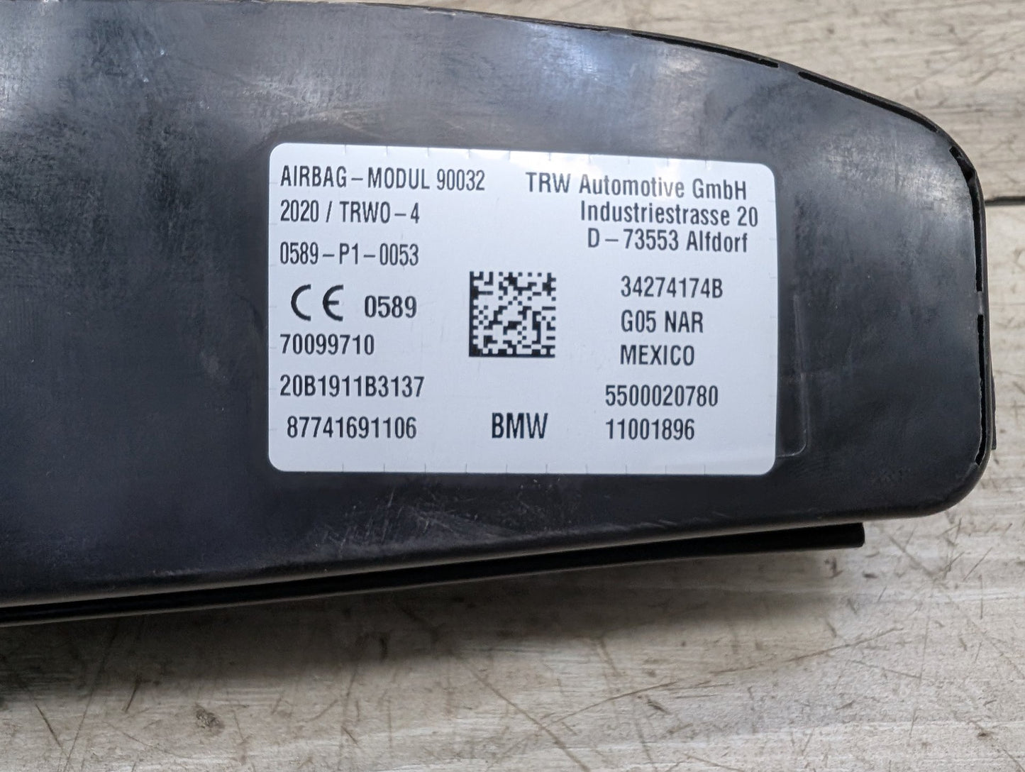 19-25 OEM BMW F95 F96 G05 G06 G07 X5 X6 X7 FRONT Left Driver Seat Airbag Airbag