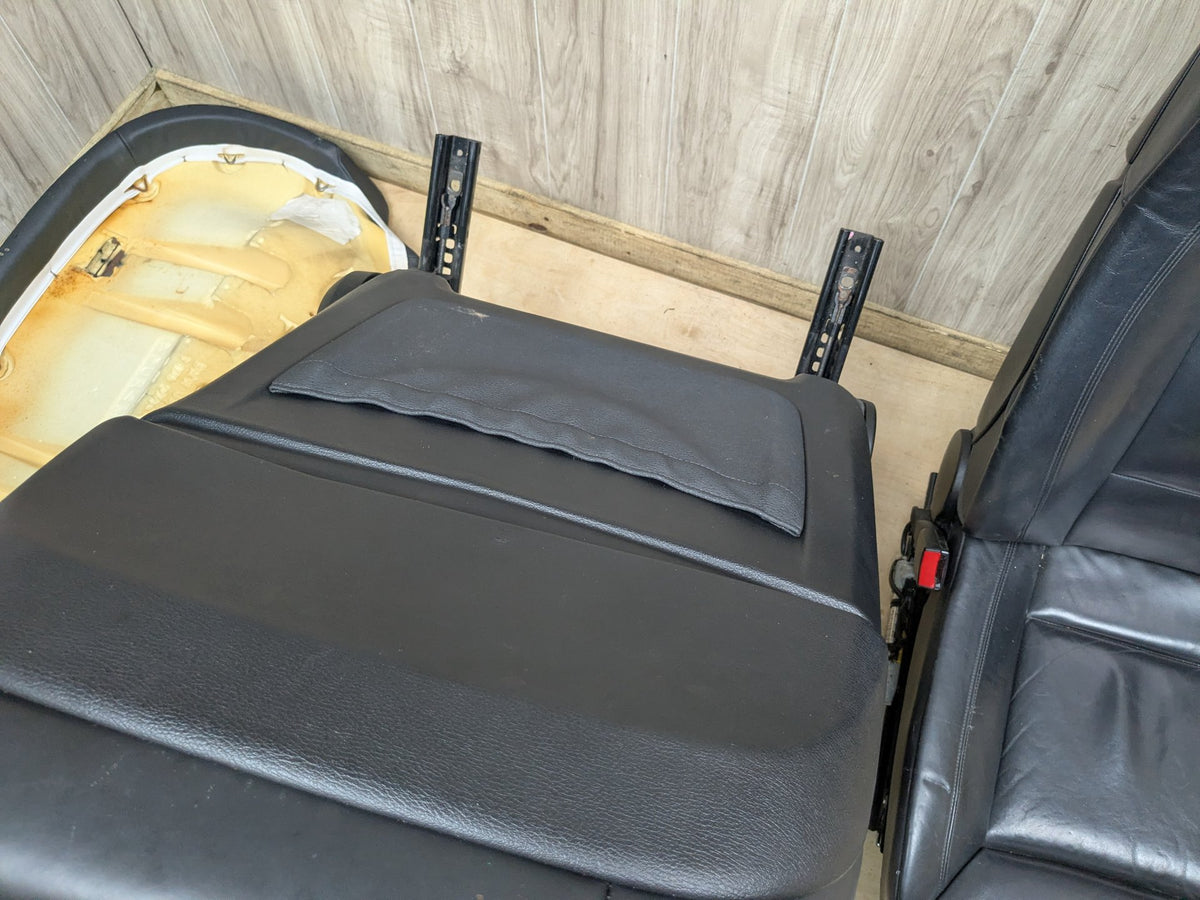 07-13 OEM BMW E70 X5 Complete Seats Door Panels Dashboard Black NAPPA LEATHER