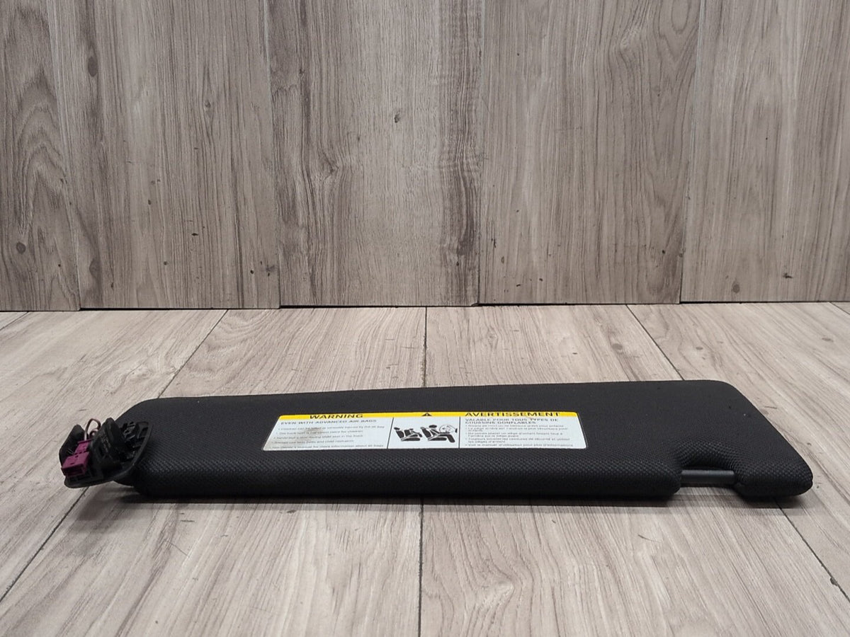 17-20 OEM BMW F90 G30 530 540 M550 M5 Interior Right Passenger Sun Visor Black