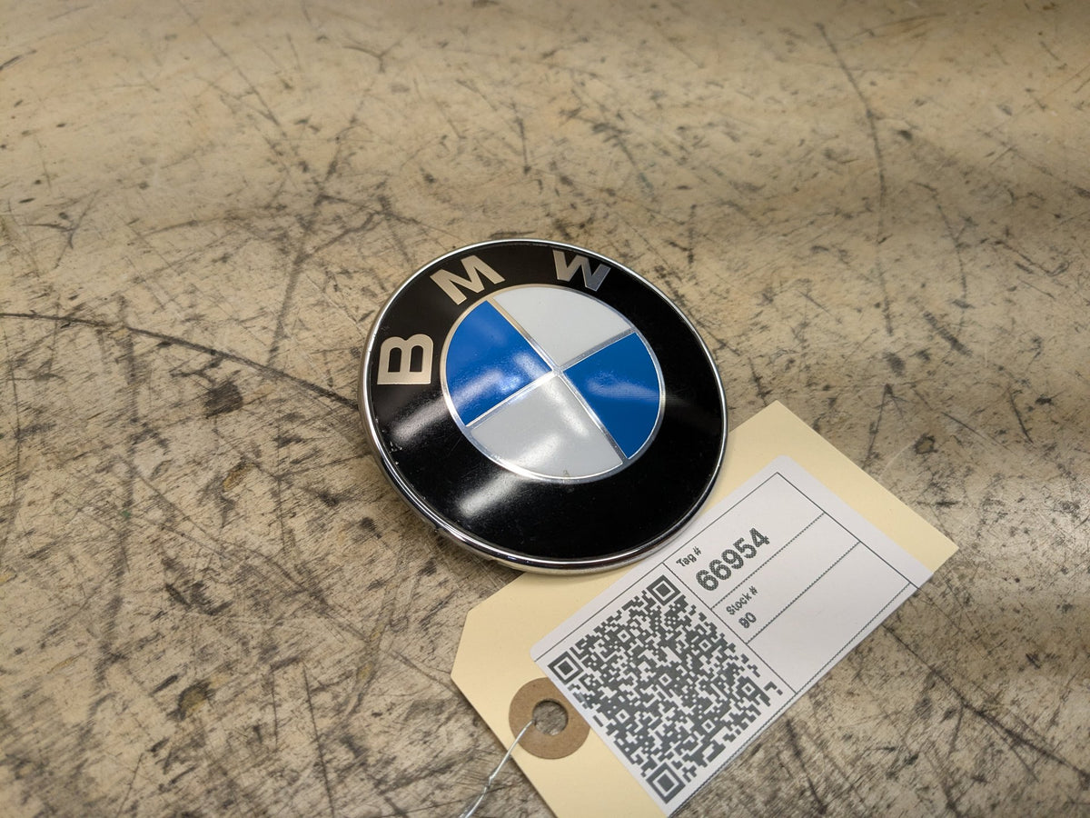 OEM BMW E82 E92 F02 F10 F22 F30 F44 F82 Rear Trunk Lid Round Emblem Logo 82MM