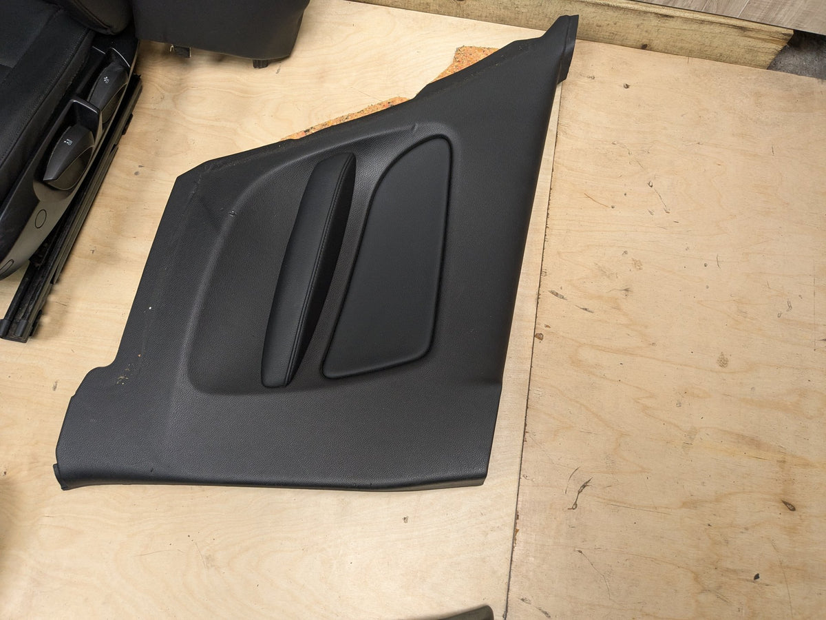 08-13 OEM BMW E82 128 135 COUPE Interior Front Rear Seats Door Panels BLACK