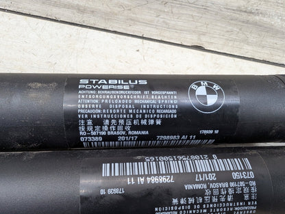 2014 - 2019 BMW 340 F34 Rear Left Right Liftgate Trunk Lid Strut Shock Supports SET 7298983 B58B30M0