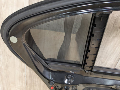 16-19 OEM BMW G11 750i xDrive SWB Rear Left Driver Door Shell Panel Black 475