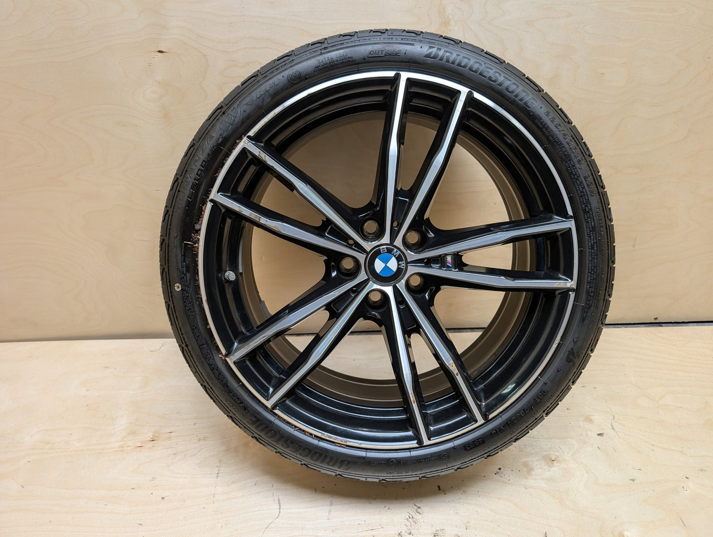 OEM BMW G20 G22 G23 G26 M340 M440 Rim Wheel 19x8" ET:27 Double Spoke Style 791M