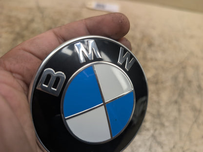 OEM BMW E82 E92 F02 F10 F22 F30 F44 F82 Rear Trunk Lid Round Emblem Logo 82MM
