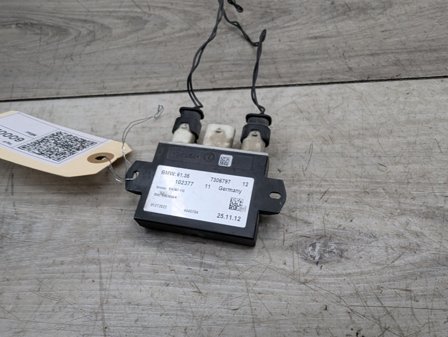 2009-2015 BMW 750Li F02 Rear Smart Opener Sensor Module W/ Harness & Strap SET 7306797