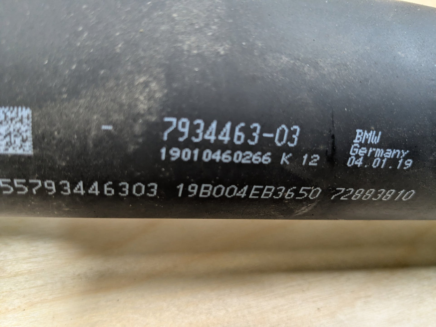 2019 - 2026 BMW X5 G05 Rear Propeller Driveshaft Drive Shaft 7934463 N63B44M3