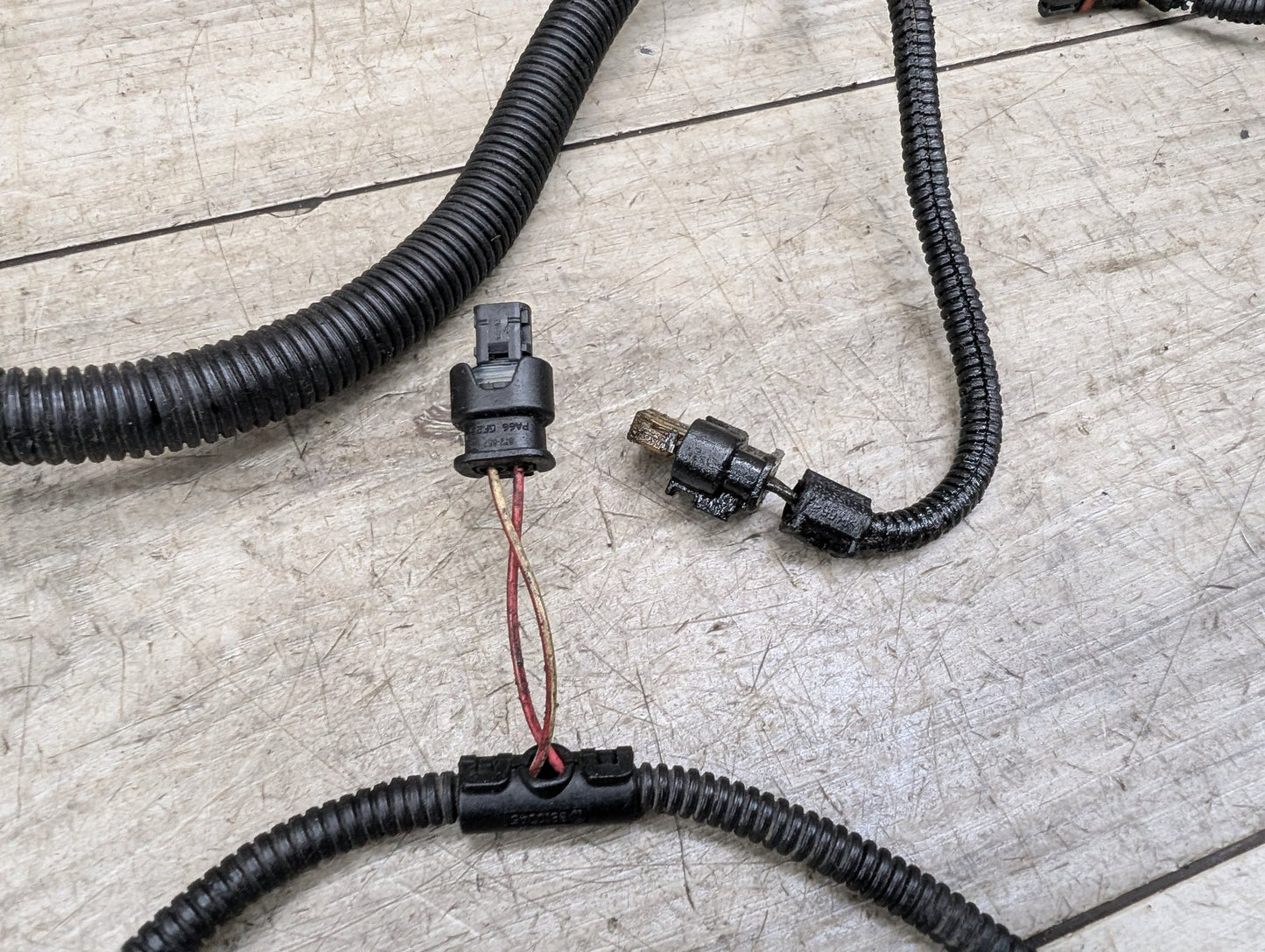 2011-2016 BMW F10 535i N55B30M0 Engine Motor Wiring Wire Harness 7602816