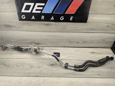 OEM BMW F80 F82 F83 F87 M3 M4 Transmission Oil Cooler Inlet Outlet Hose Line S55