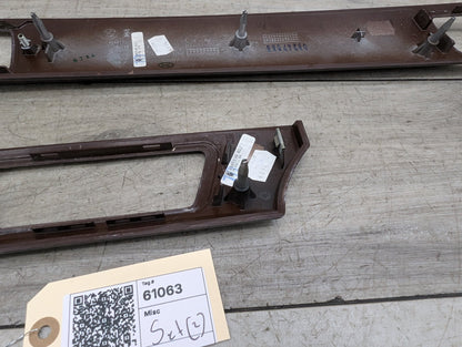 07-13 BMW E92 E93 Dashboard Dash Board Panel Interior Trims PAIR Wood