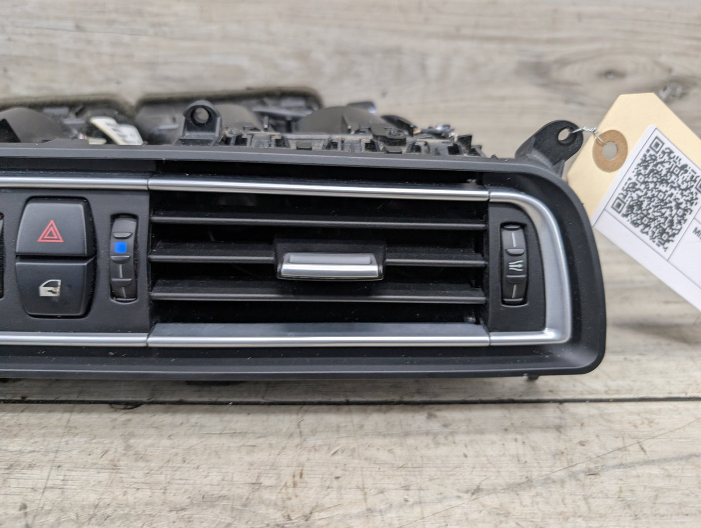 09-15 OEM BMW F01 F02 740 750 760 B7 Dash Center AC Air Vent Fresh Grille Black