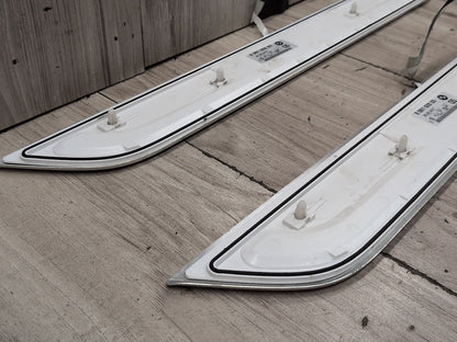2016-2022 BMW 750i G12 Front Rear Left Right Scuff Plate Door Sill SET 8061043 OEM