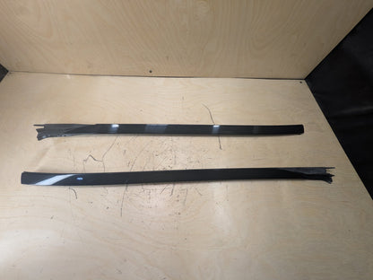 2019-2026 BMW X5 G05 Front Left Right Side Windshield Drip Trim Molding SET 7463527 OEM