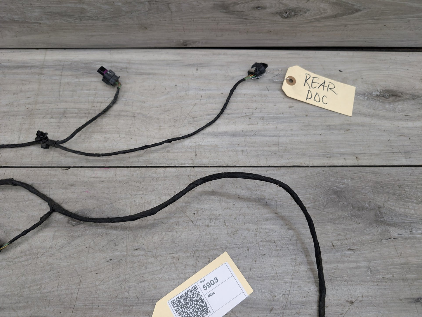 2016-2022 BMW 750Li G12 Rear Bumper PDC Parking Sensor Wiring Wire Harness 6802843