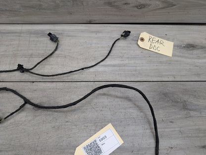 2016-2022 BMW 750Li G12 Rear Bumper PDC Parking Sensor Wiring Wire Harness 6802843