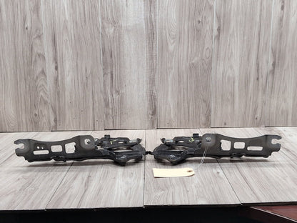 19-24 OEM BMW G20 Front Left Right Bonnet Hood Hinges Black Pair SET