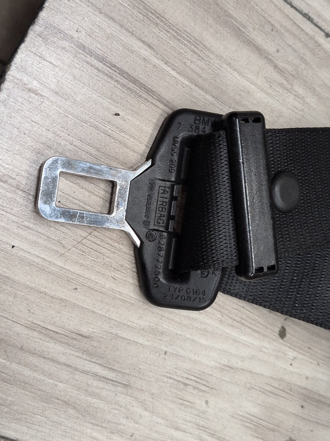 2015-2018 BMW X5 F85 Front Left Driver Seatbelt Seat Belt Retractor 6284607