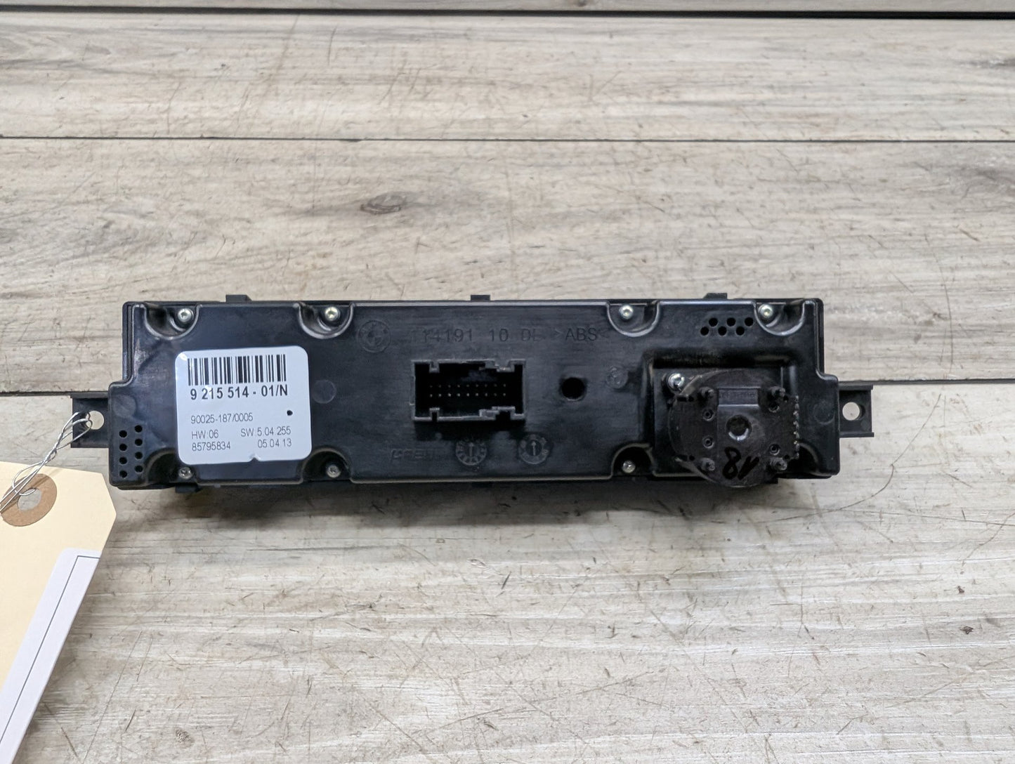 07-14 OEM BMW E70 E71 X5 X6 Rear AC Temperature Heater Climate Control Switch