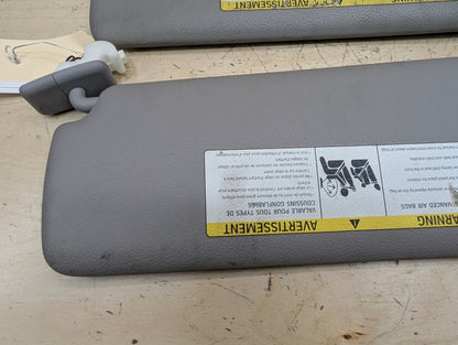 2012-2018 BMW 320i F30 Front Left Right Sun Visor SET 7322291 OEM
