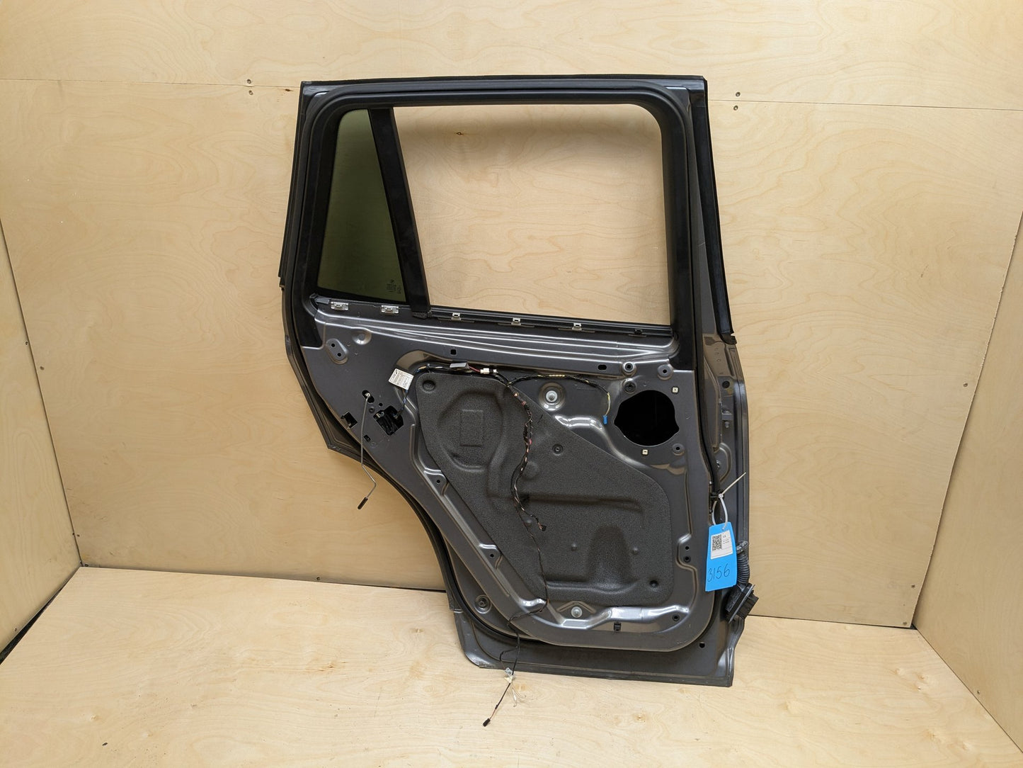 2011-2017 BMW X3 F25 Rear Left Driver Door Shell Panel 7238695 N20B20A Grey A52