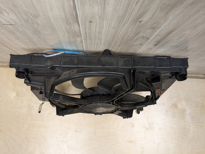 2008-2010 BMW 535i E60 Radiator Fan Shroud Housing w/ Motor 7603658 850w