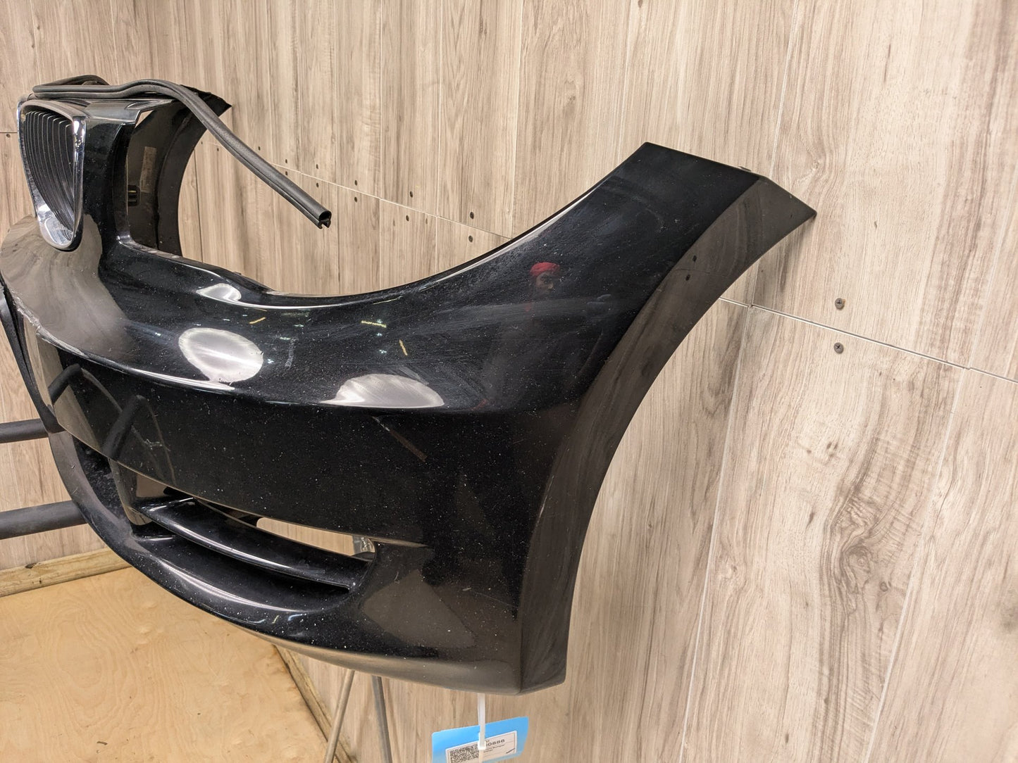 2008-2013 BMW 128i 135i E82 E88 BASE Front Bumper Cover Black SCHWARZ II (668)