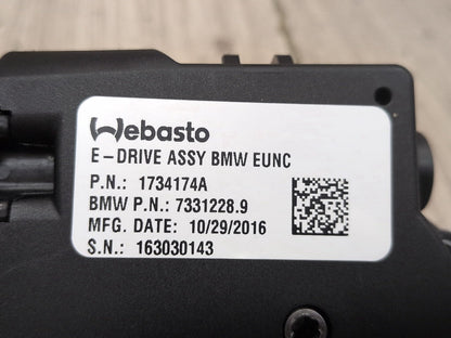 OEM BMW F15 F16 F85 F86 X5 X6 X5M X6M Panoramic Sunroof Drive Motor Actuator